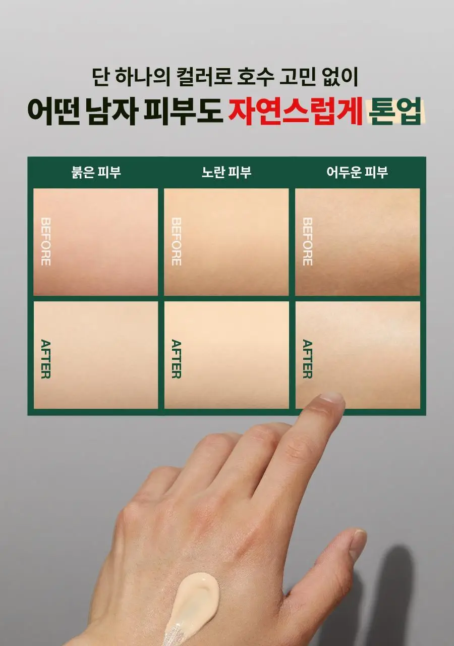 [선케어/반톤업] 닥터지 레드 블레미쉬 포 맨 올인원 톤 로션 50ml 기획 (+젠틀폼 30ml) 상세페이지 19